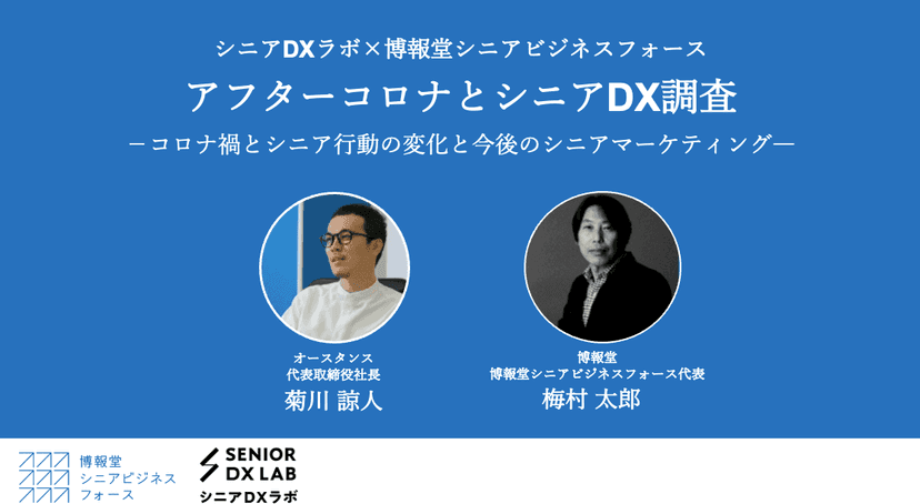 シニアDX共同調査(2020年調査と比較) -コロナによるシニア世代の変化-